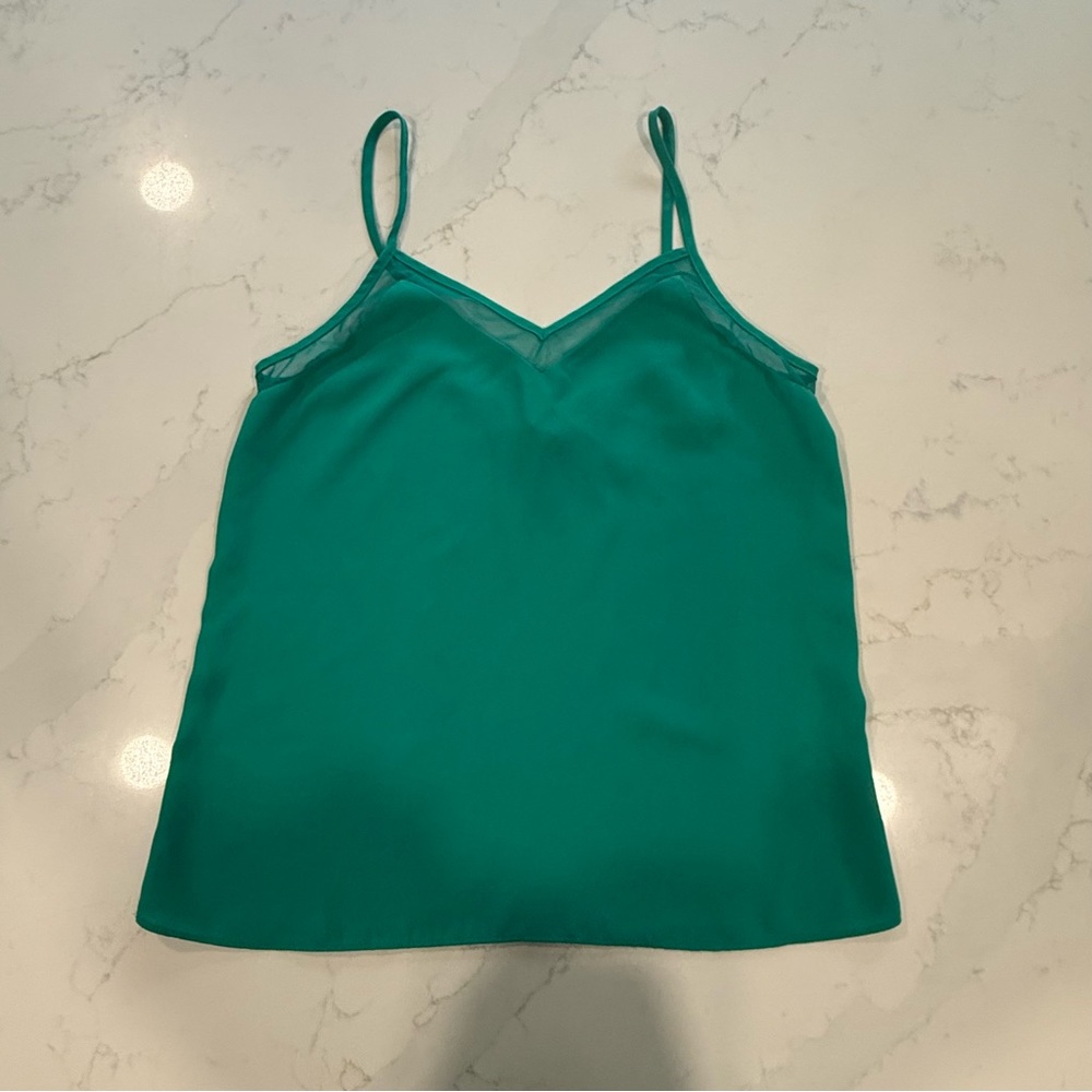 Nine West Green Camisole Top